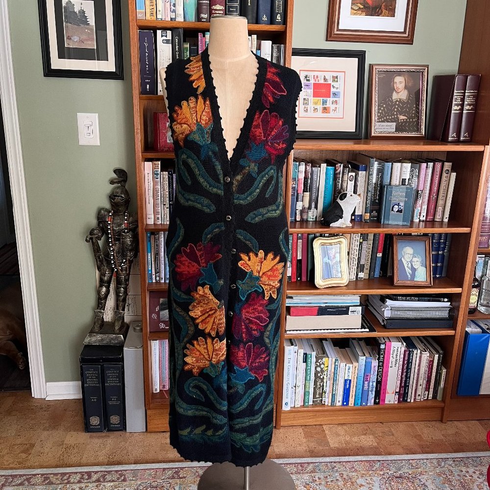 Artesanias Patricia Alpaca Duster Vest